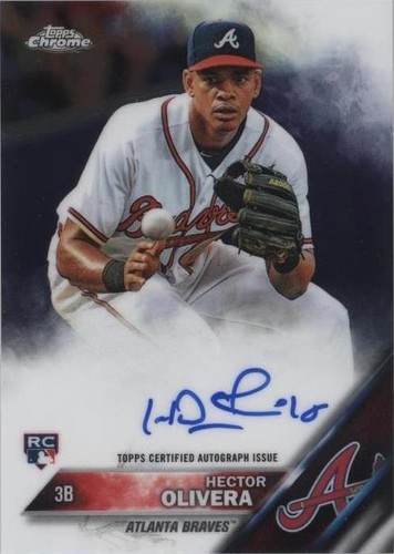 2016 Topps Chrome - Hector Olivera #RA-HOL