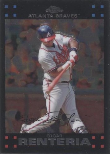 2007 Topps Chrome - Edgar Renteria #3