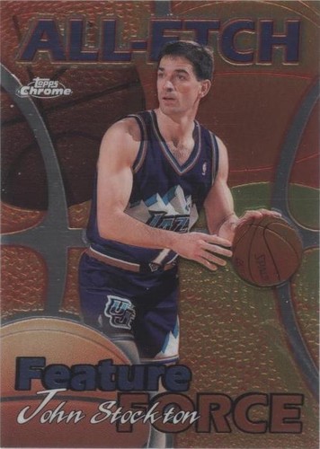 1999-00 Topps Chrome - John Stockton #AE10