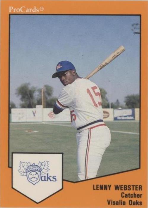 1989 ProCards Minor League Team Sets - Lenny Webster #1442