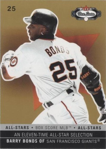 2003 Fleer Box Score - Barry Bonds #159