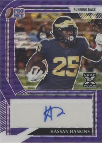 2022 Leaf Pro Set Metal Hassan Haskins #PA-HH2