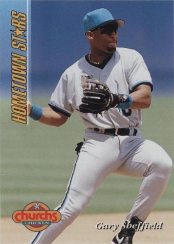 1994 Church's Chicken Hometown Stars - Gary Sheffield #18