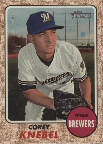 2017 Topps Heritage High Number - Corey Knebel #693