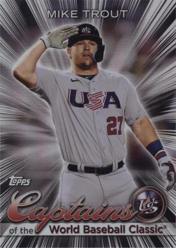 2023 Topps World Baseball Classic - Mike Trout #CC-19