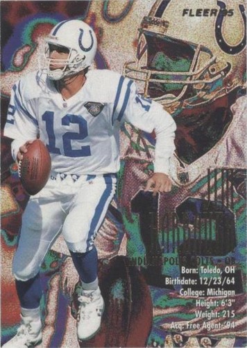 1995 Fleer Jim Harbaugh #165