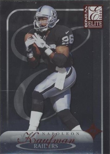 2000 Donruss Elite Napoleon Kaufman #74