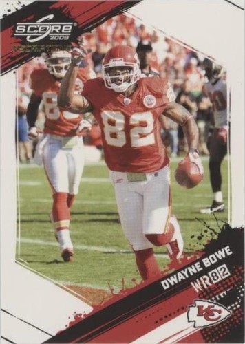 2009 Score Inscriptions Dwayne Bowe #144