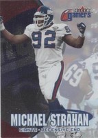 2000 Fleer Gamers Michael Strahan #12