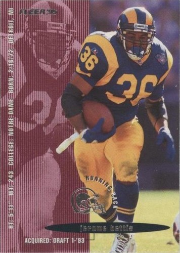 1995 Fleer Jerome Bettis #201
