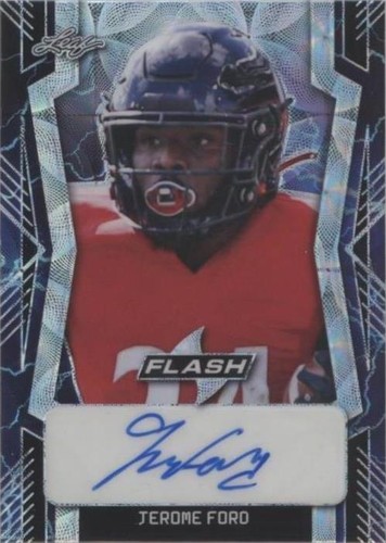 2022 Leaf Flash Jerome Ford #PA-JD1