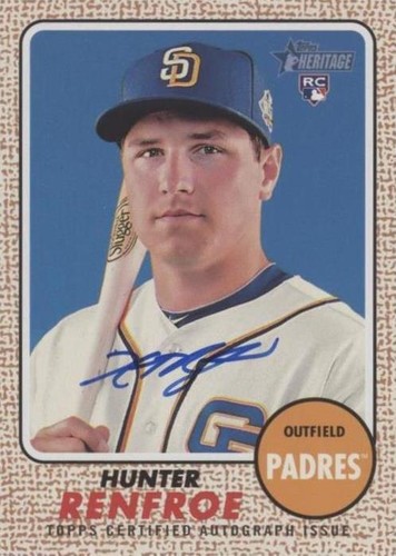 2017 Topps Heritage - Hunter Renfroe #ROA-HR