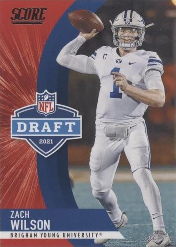 2021 Score Zach Wilson #D3