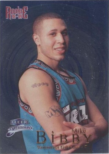 1998-99 Fleer Brilliants - Mike Bibby #102B