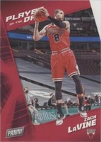 2021-22 Panini Player of the Day - Zach LaVine #10