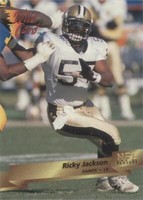 1993 Wild Card Rickey Jackson #174