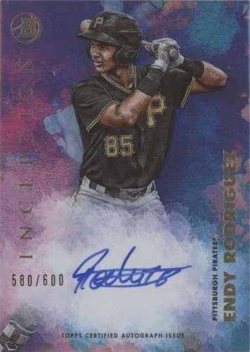 2021 Bowman Inception - Endy Rodriguez #PA-ER