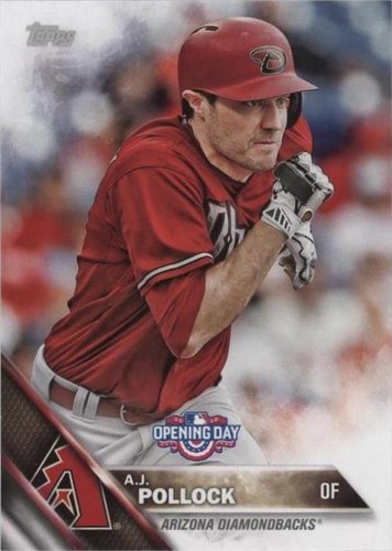 2016 Topps Opening Day - A.J. Pollock #OD-79