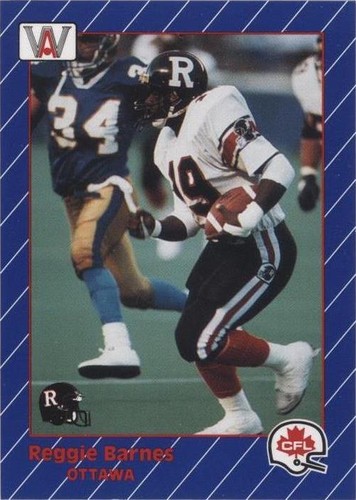 1991 All World CFL Reggie Barnes #61