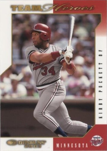 2003 Donruss Team Heroes - Kirby Puckett #296