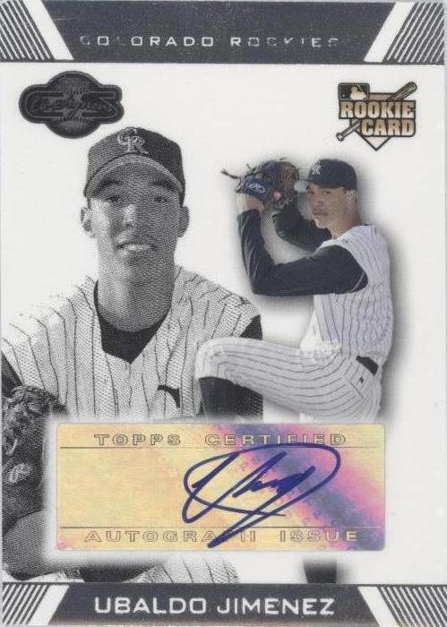 Topps 2007 cofirmantes - Ubaldo Jiménez #99