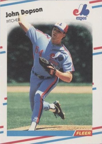 1988 Fleer Update - John Dopson #U-99
