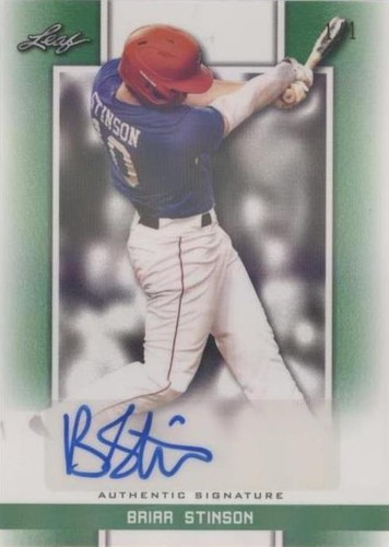 2019 Leaf Perfect Game National Showcase - Briar Stinson #BA-BS2