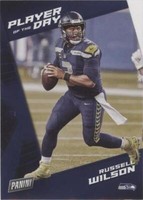 2021 Panini Player of the Day Russell Wilson #4