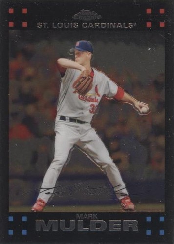 2007 Topps Chrome - Mark Mulder #92