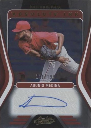 2022 Panini Absolute - Adonis Medina #AI-AD