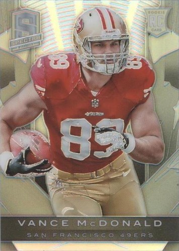 2013 Panini Spectra Vance McDonald #239