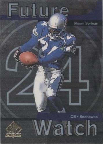 1997 SP Authentic Shawn Springs #3
