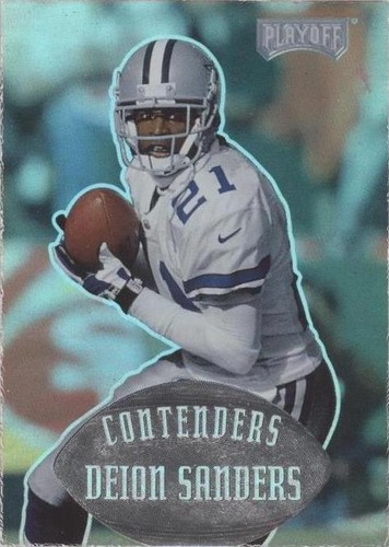 1997 Playoff Contenders Deion Sanders #39