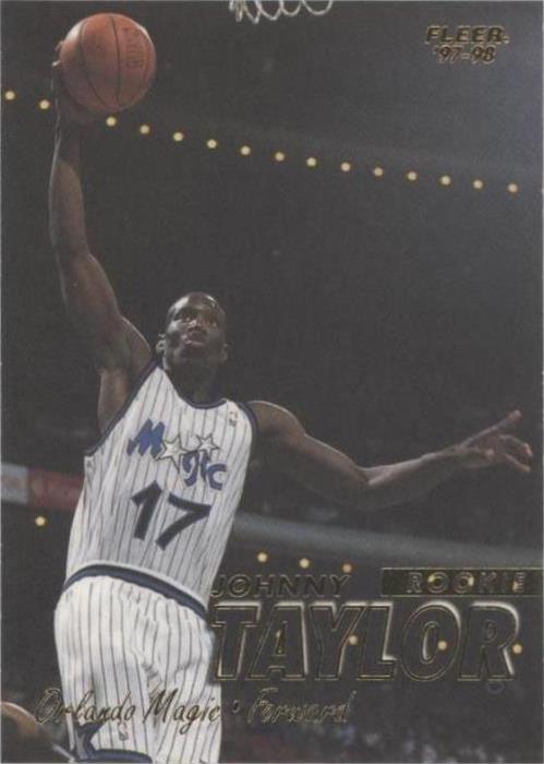 1997-98 Fleer - Johnny Taylor #317