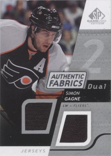 2008-09 SP Game Used Edition - Simon Gagne #AF-GN
