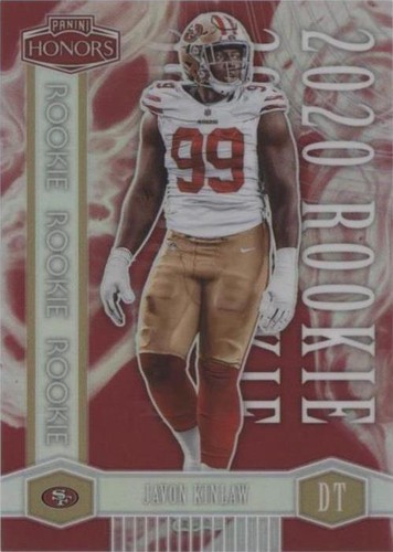 2020 Panini Honors Javon Kinlaw #22