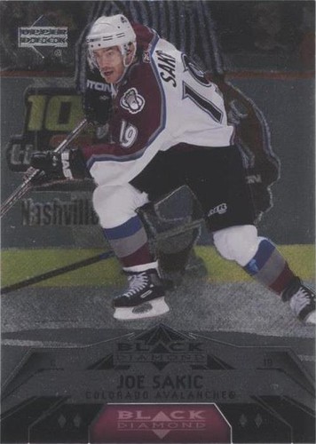2007-08 Upper Deck Black Diamond - Joe Sakic #174