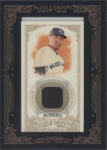 2012 Topps Allen & Ginter's - Ricky Romero #AGR-RR