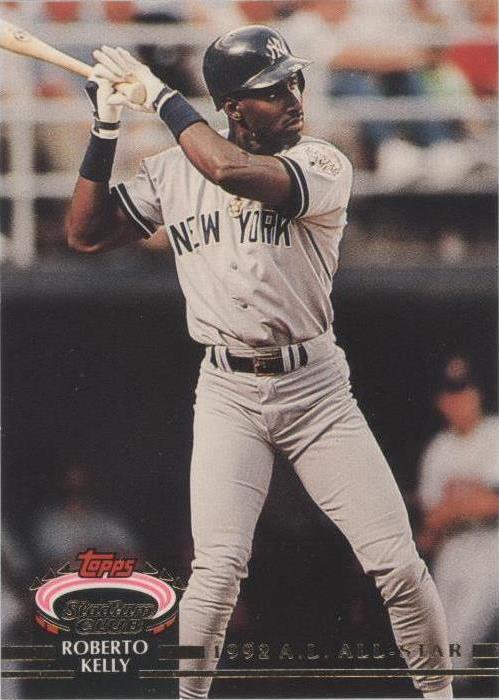 Topps Stadium Club Jack Murphy Stadium 1992-93 - Roberto Kelly #162