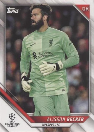 2021-22 Topps UCL Collection Alisson Becker #180