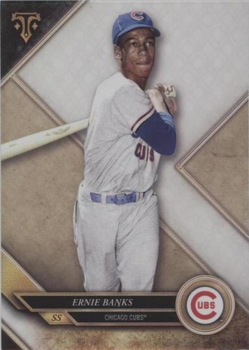 アーニーバーンズ　スリーシスター 2008 Topps Triple Threads - #85 Ernie Banks /1350 | eBay