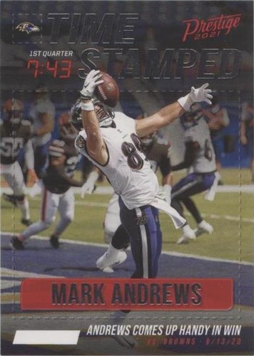 2021 Panini Prestige Mark Andrews #TS-MA
