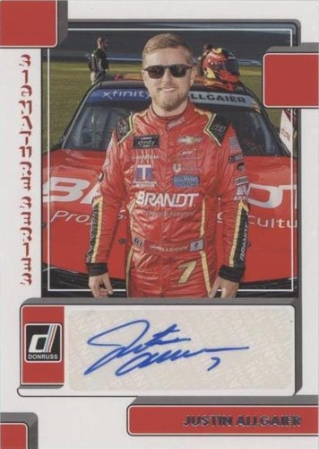 2023 Panini Donruss NASCAR - Justin Allgaier #SS-JA