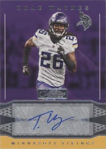 2016 Panini Donruss Signature Series Trae Waynes #80