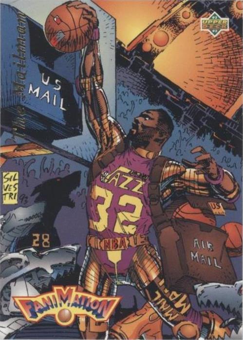 1992-93 Upper Deck International итальянский - Карл Мэлоун #88