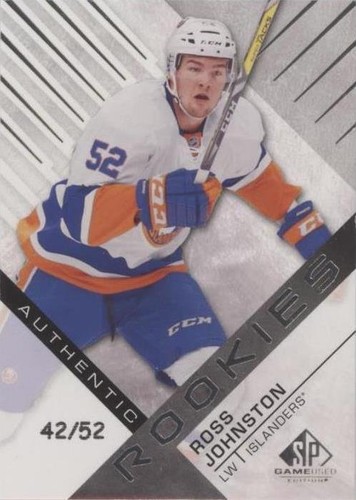 2016-17 SP Game Used - Ross Johnston #137