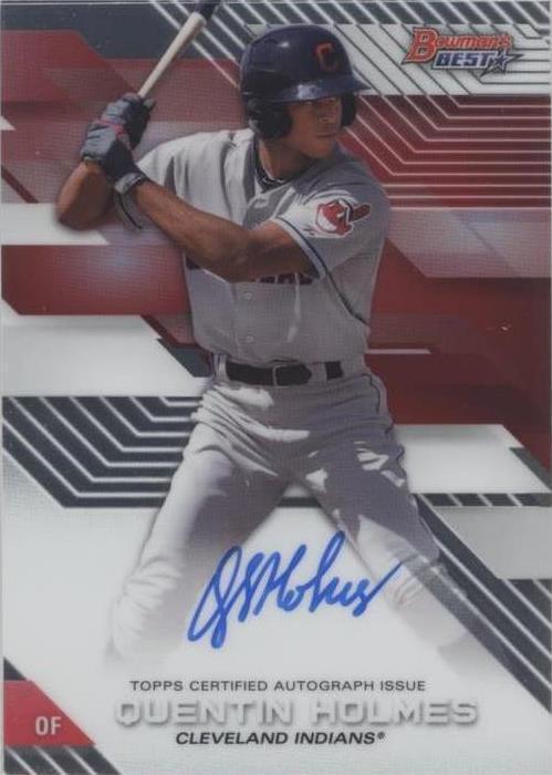 2017 Bowman's Best - Quentin Holmes #B17-QH