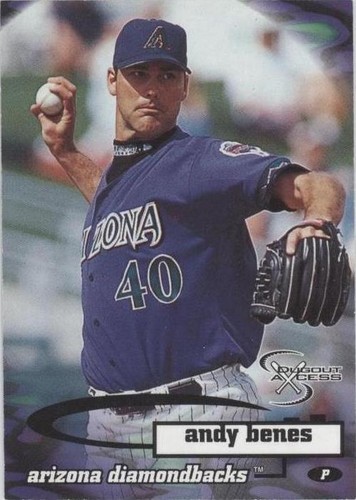 1998 Skybox Dugout Axcess - Andy Benes #3