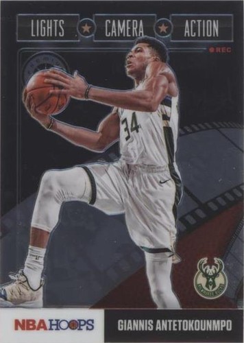 2019-20 Panini NBA Hoops Premium Stock - Giannis Antetokounmpo #19