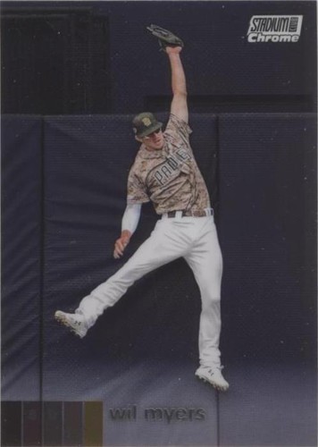 2020 Topps Stadium Club Chrome - Wil Myers #321